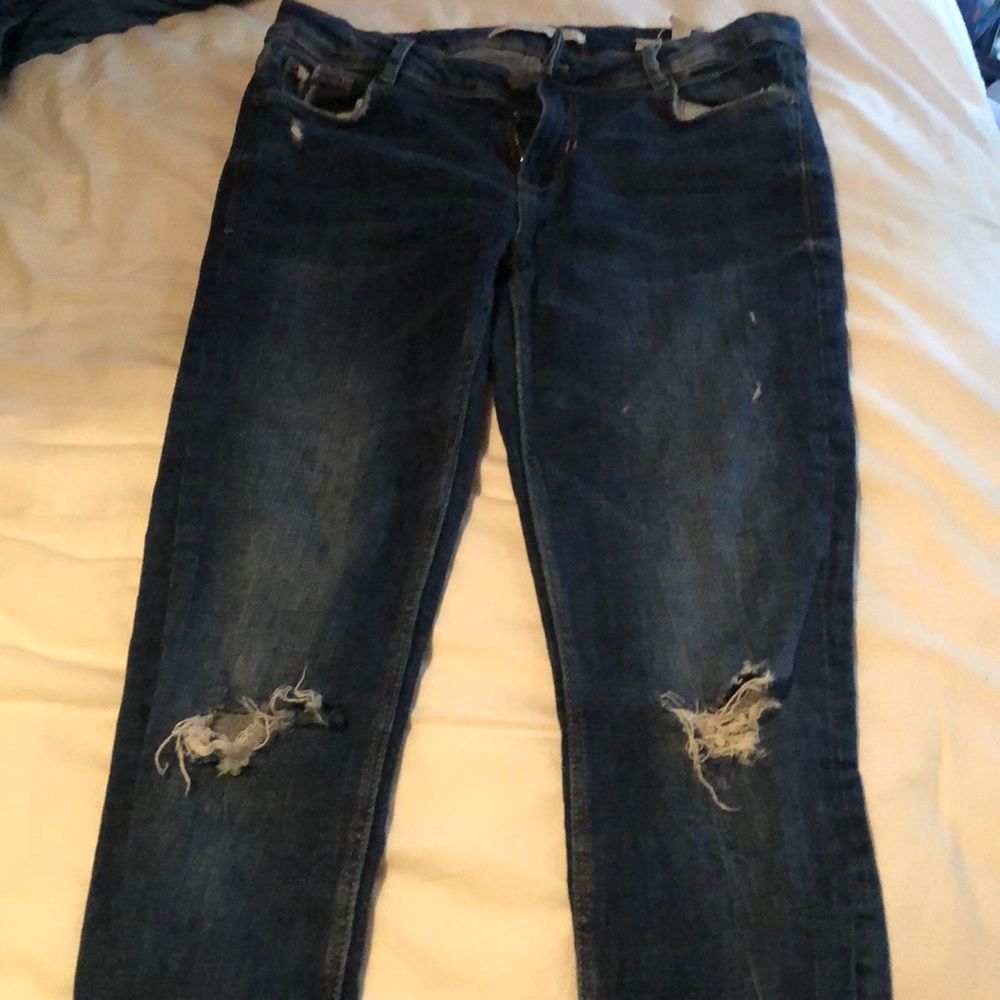 Zara Ripped Jeans